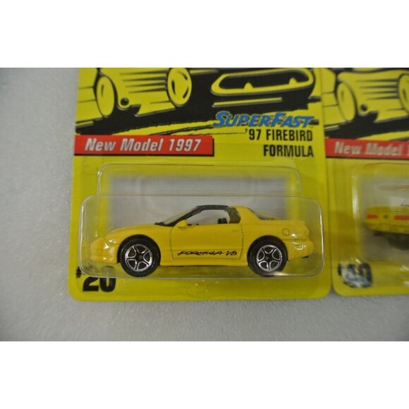 Matchbox Superfast '69 Camaro SS 396 Firebird Formula 1997 Lot of 6 #40 #20 MOC - Picture 4 of 9